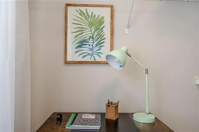 a view of a lake from a balcony