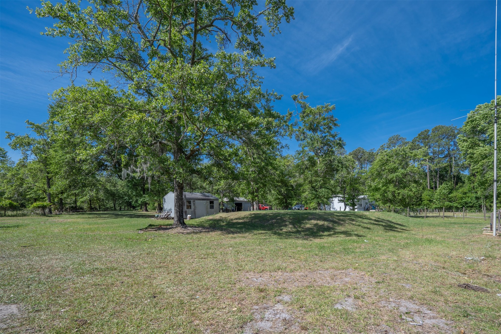 76220 Dove Road Yulee, FL 32097 - Photo 46 of 48 a backyard of a house with lots of green space