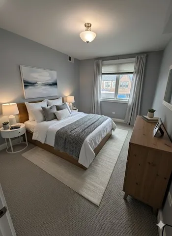 a view of a glass door with an empty room