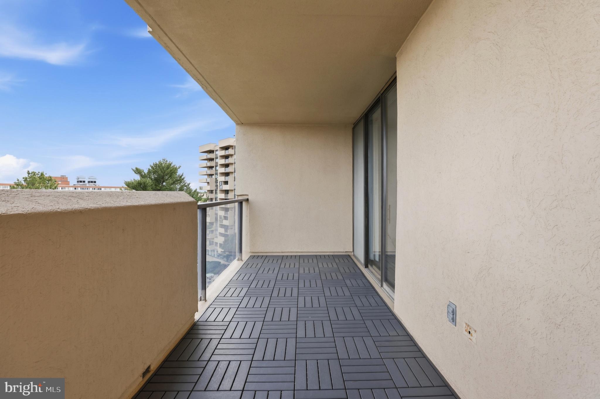 1101 South Arlington Ridge Road, Unit 710 Arlington, VA 22202 - Photo 33 of 52 Private Covered Balcony