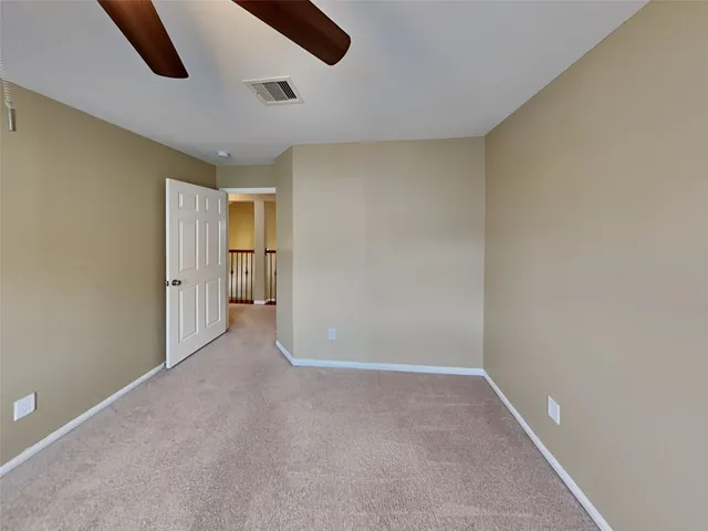 a view of a livingroom with an empty space