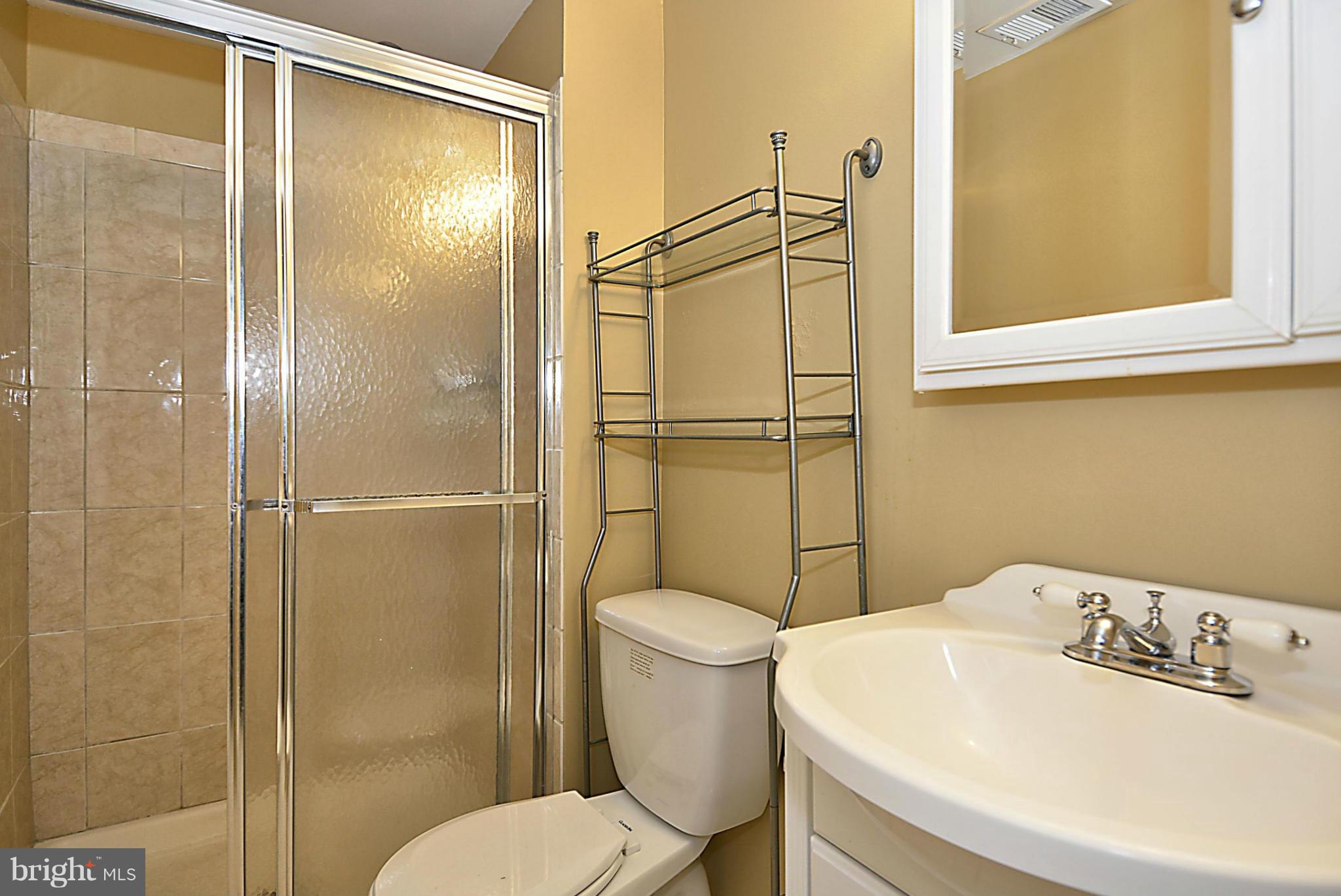 7421 Blair Road Northwest, Unit 7421 Washington, DC 20012 - Photo 24 of 27 a bathroom with a sink a toilet and shower