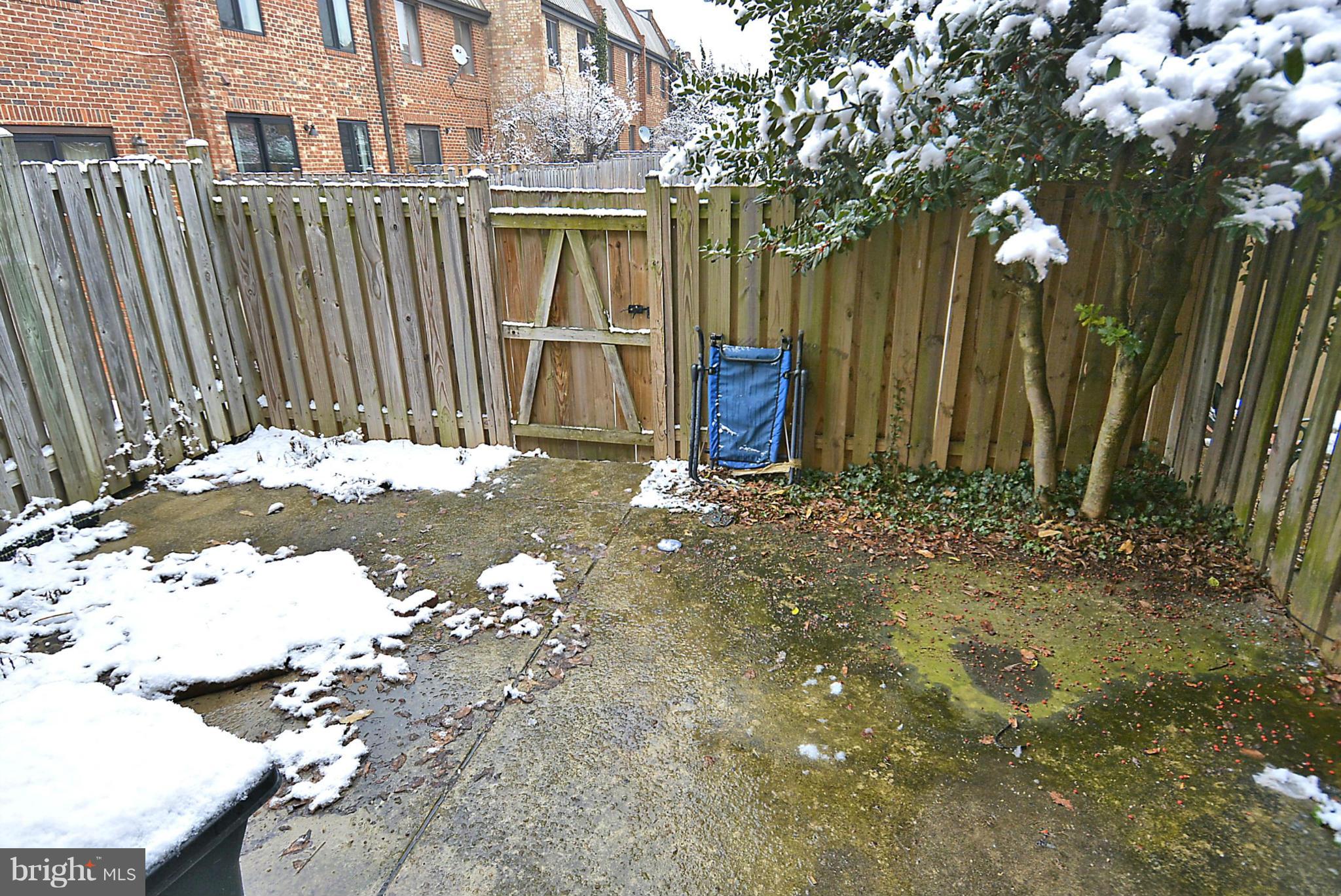 7421 Blair Road Northwest, Unit 7421 Washington, DC 20012 - Photo 4 of 27 a view of a backyard of the house