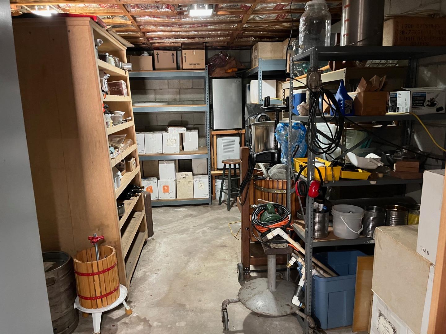 1557 Day Valley Road Aptos, CA 95003 - Photo 29 of 43 a view of storage and utility room