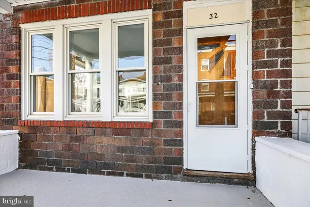 a view of front door