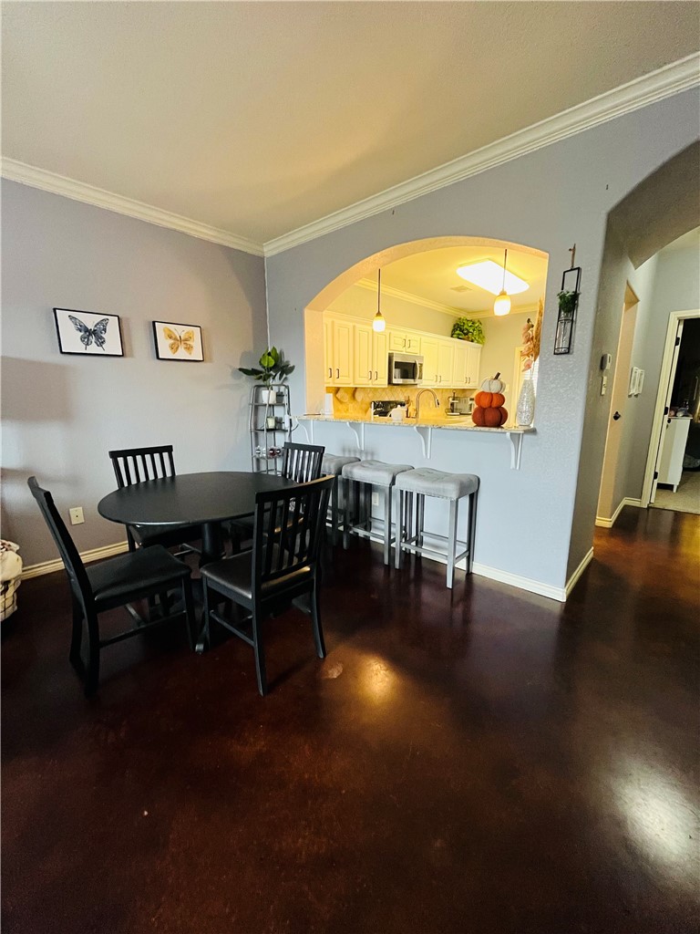 3203 Corporal Road College Station, TX 77845 - Photo 12 of 29 a dining room with furniture and wooden floor