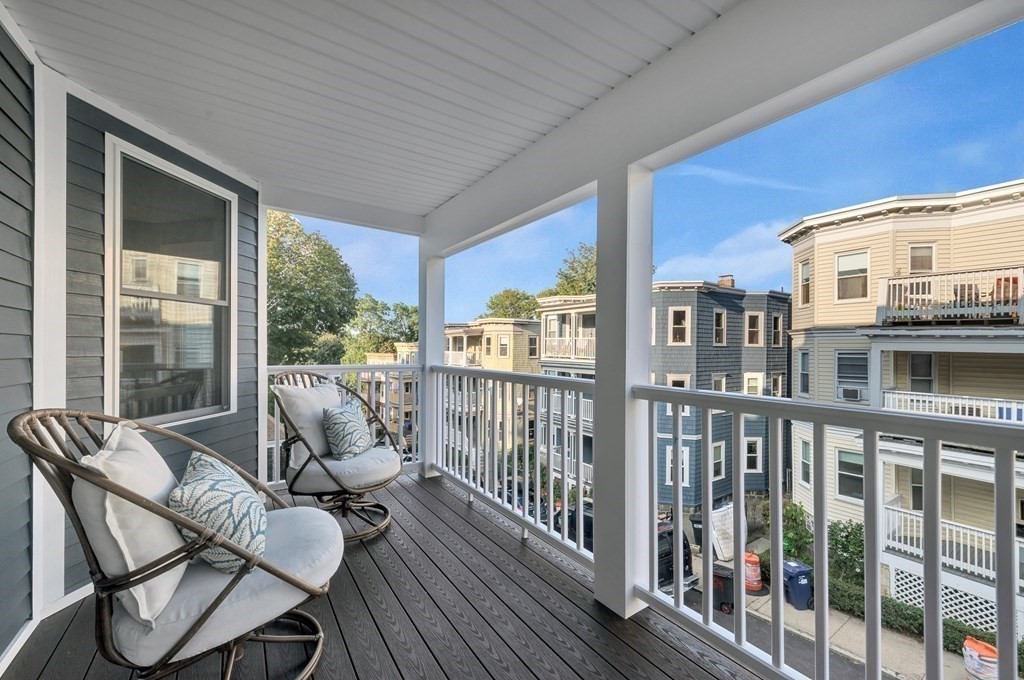 87 Parkton Road, Unit 3 Boston, MA 02130 - Photo 29 of 38 a view of balcony with furniture