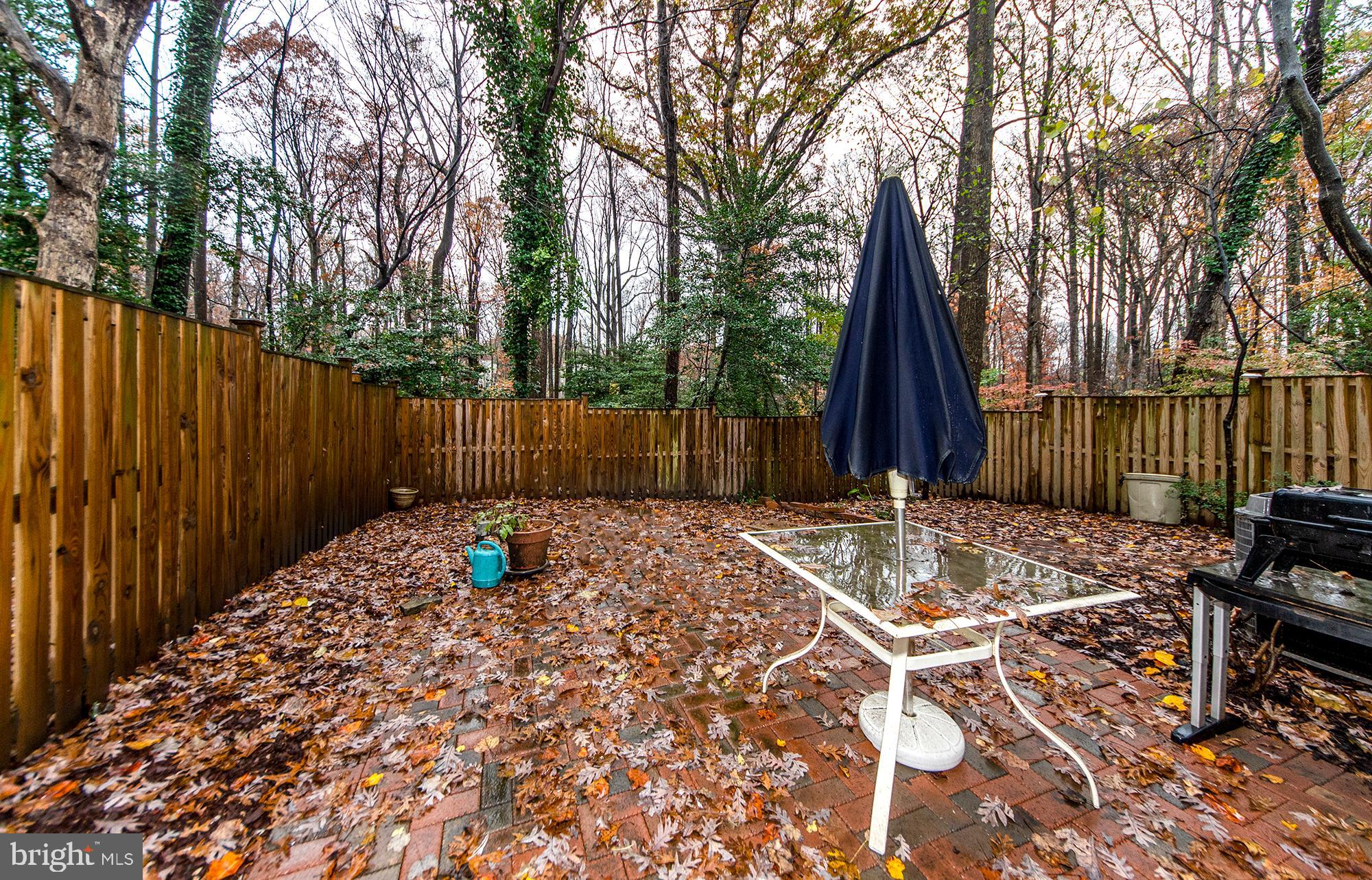 2351 Middle Creek Lane Reston, VA 20191 - Photo 25 of 27 Brick patio to enjoy private fenced backyard.