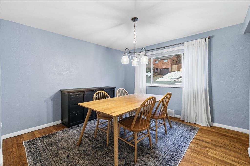 870 Middle Road Pittsburgh, PA 15234 - Photo 8 of 34 a dining room with furniture and wooden floor