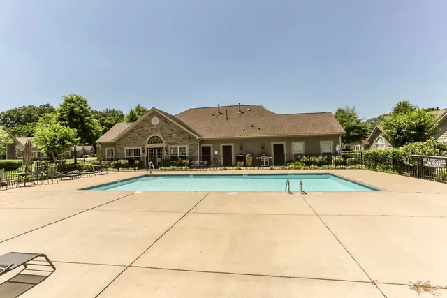a house view with a outdoor space