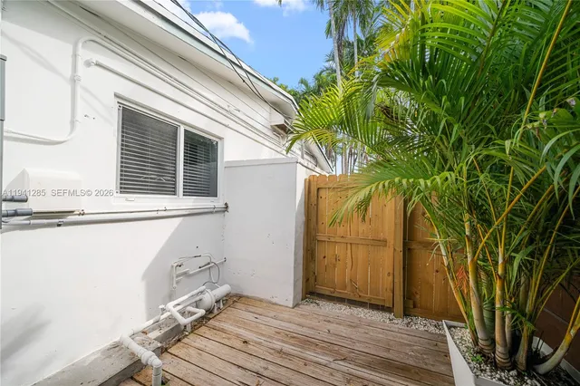 a view of outdoor space with plants