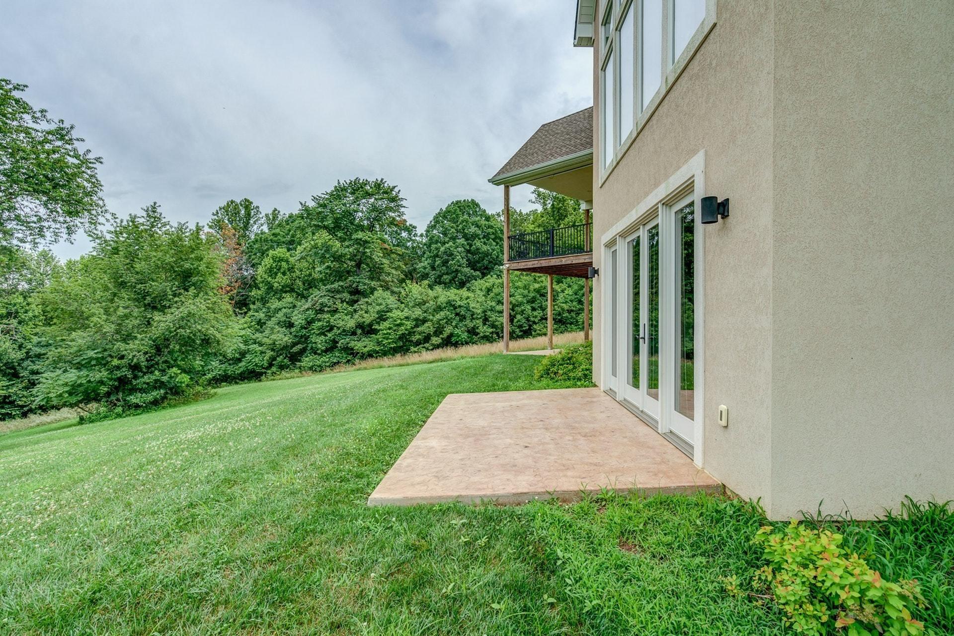 152 Cahas Summit Road Boones Mill, VA 24065 - Photo 50 of 63 a view of backyard with plants and large trees