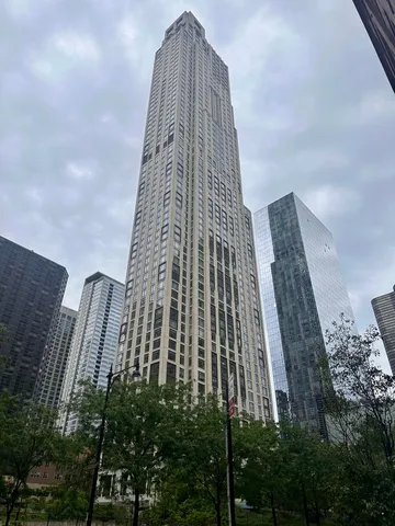 a view of a tall building