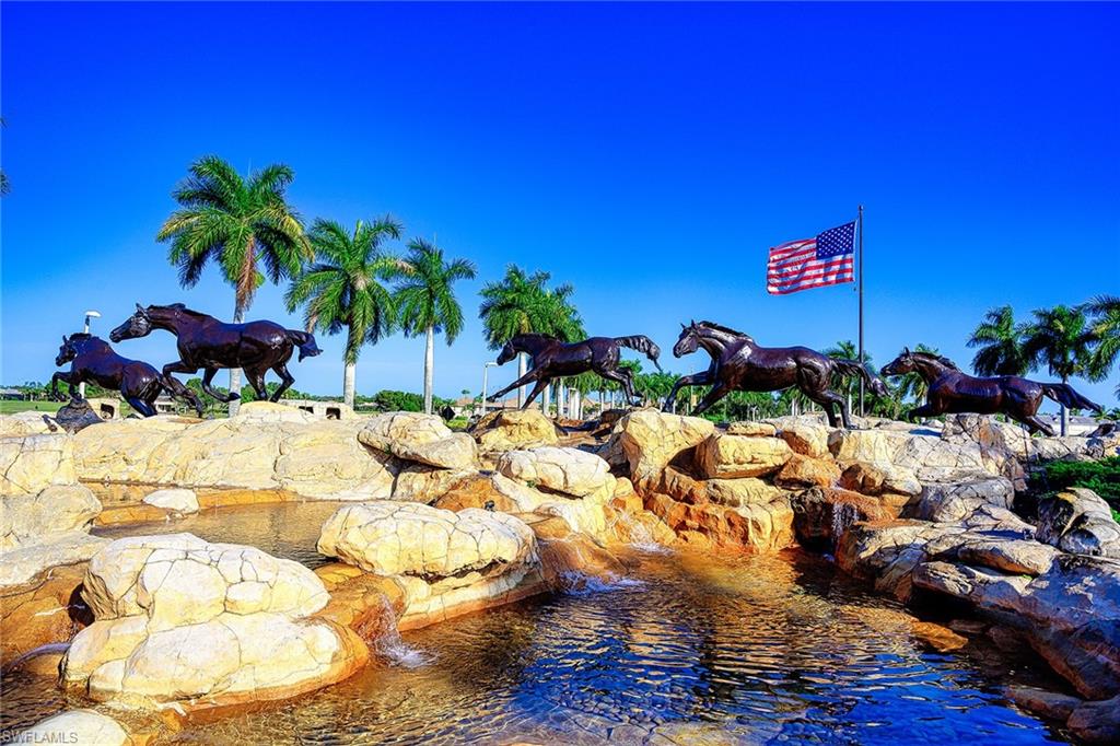 6818 Canwick Cove Circle Naples, FL 34113 - Photo 34 of 44 Exterior view of a garden pond