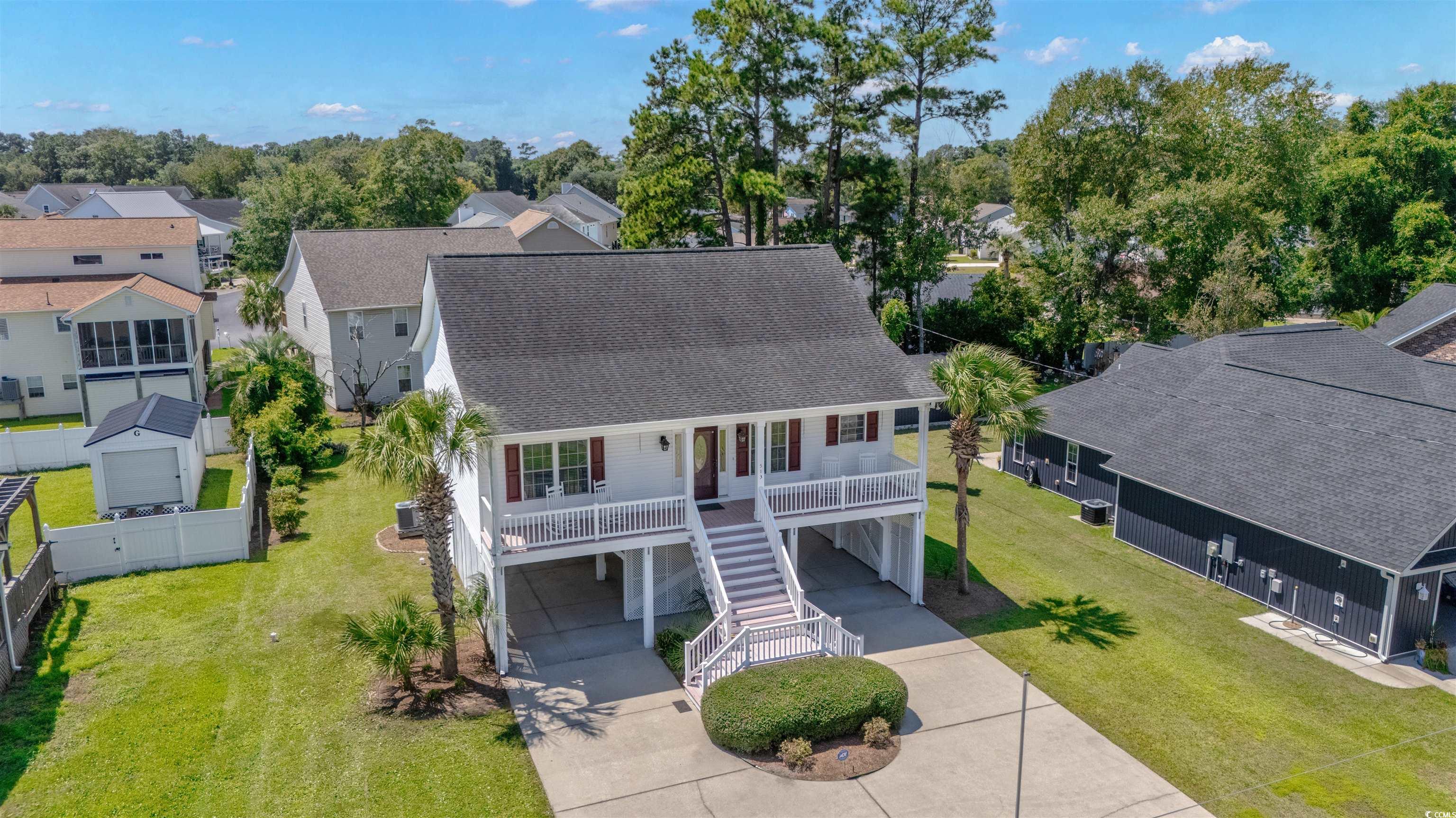 513 Rainbow Drive Murrells Inlet, SC 29576 - Photo 27 of 29 Drone / aerial view