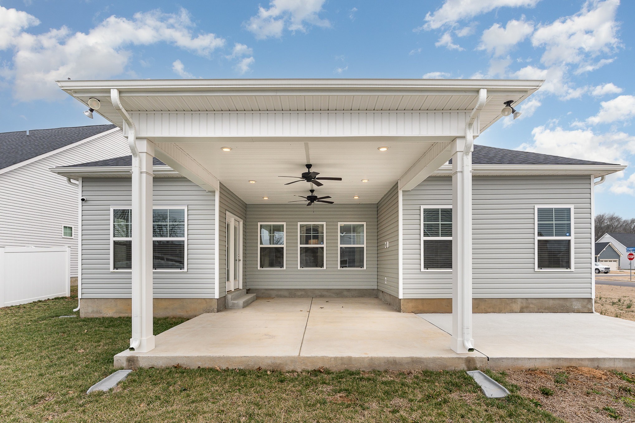 248 Ruby Cate Way Murfreesboro, TN 37128 - Photo 28 of 29 a view of a house with a small yard and plants