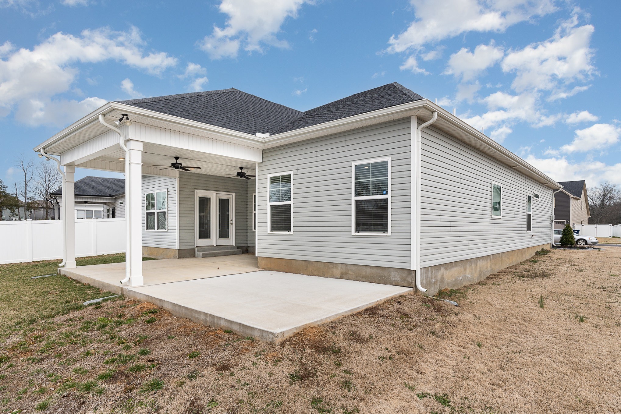 248 Ruby Cate Way Murfreesboro, TN 37128 - Photo 29 of 29 a front view of a house with a yard