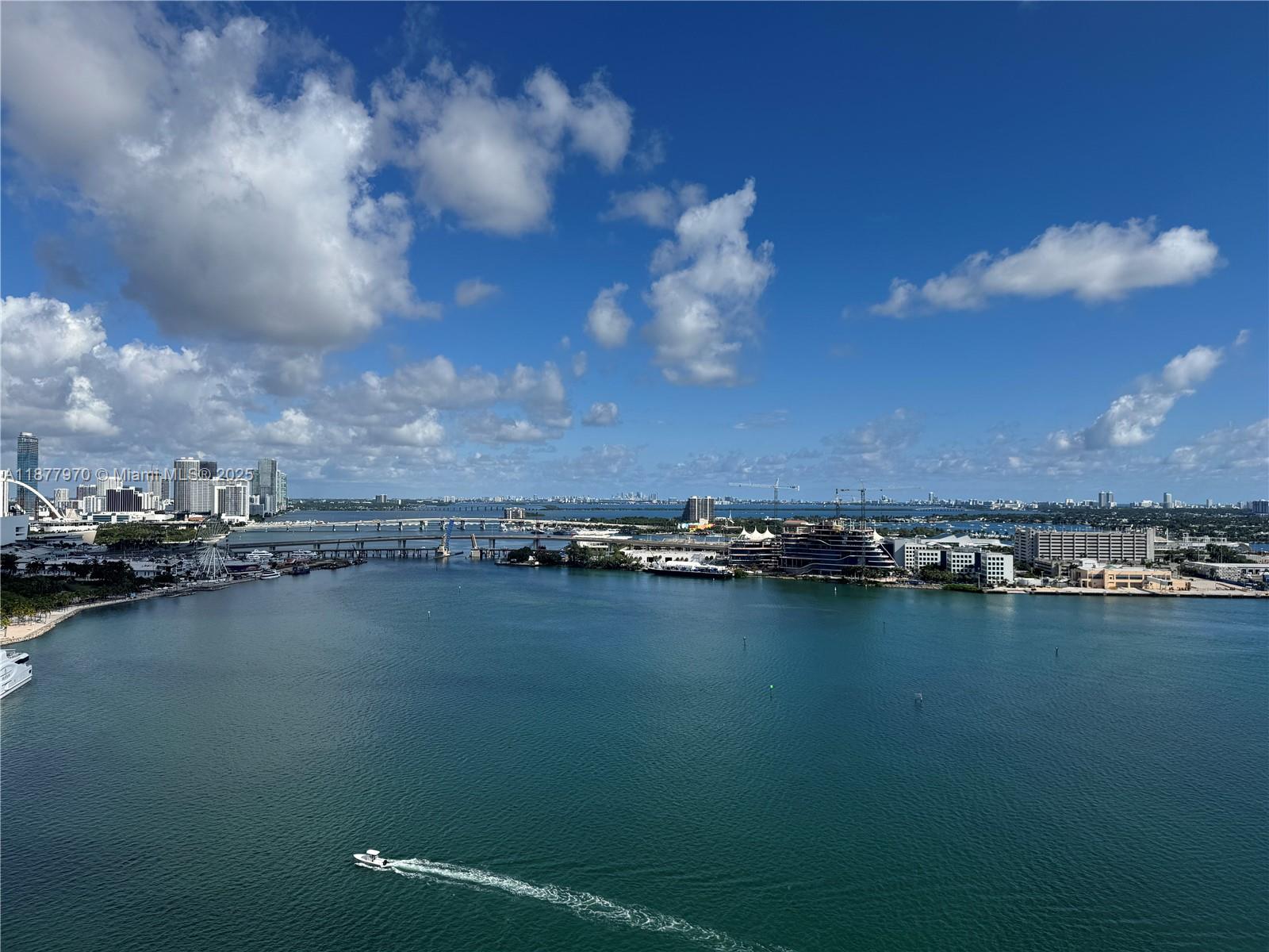 848 Brickell Key Drive, Unit 2502 Miami, FL 33131 - Photo 6 of 40 an aerial view of a city