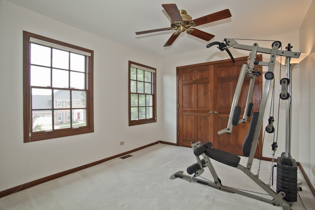 1936 Slippery Rock Road Naperville, IL 60565 - Photo 17 of 25 a view of a room with gym equipment