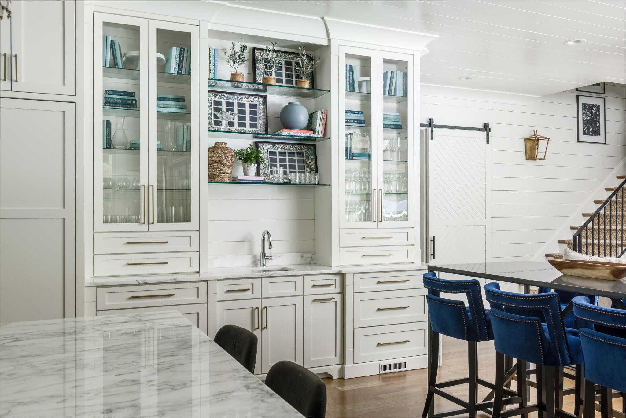 310 Lionheart Court Franklin, TN 37067 - Photo 15 of 67 a view of kitchen center island wooden floor and living room