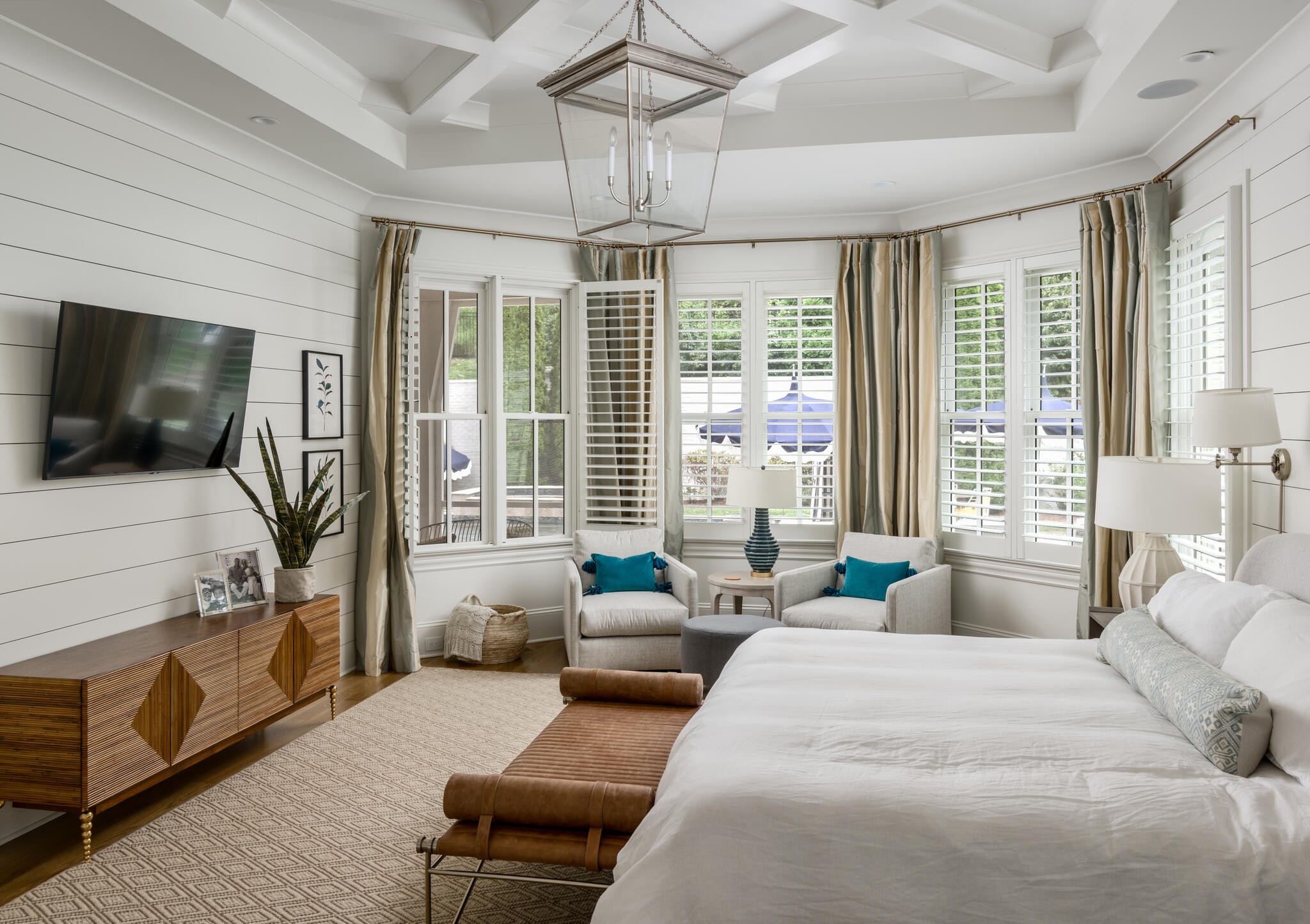 310 Lionheart Court Franklin, TN 37067 - Photo 17 of 67 a bedroom with a bed a flat screen tv and a couch