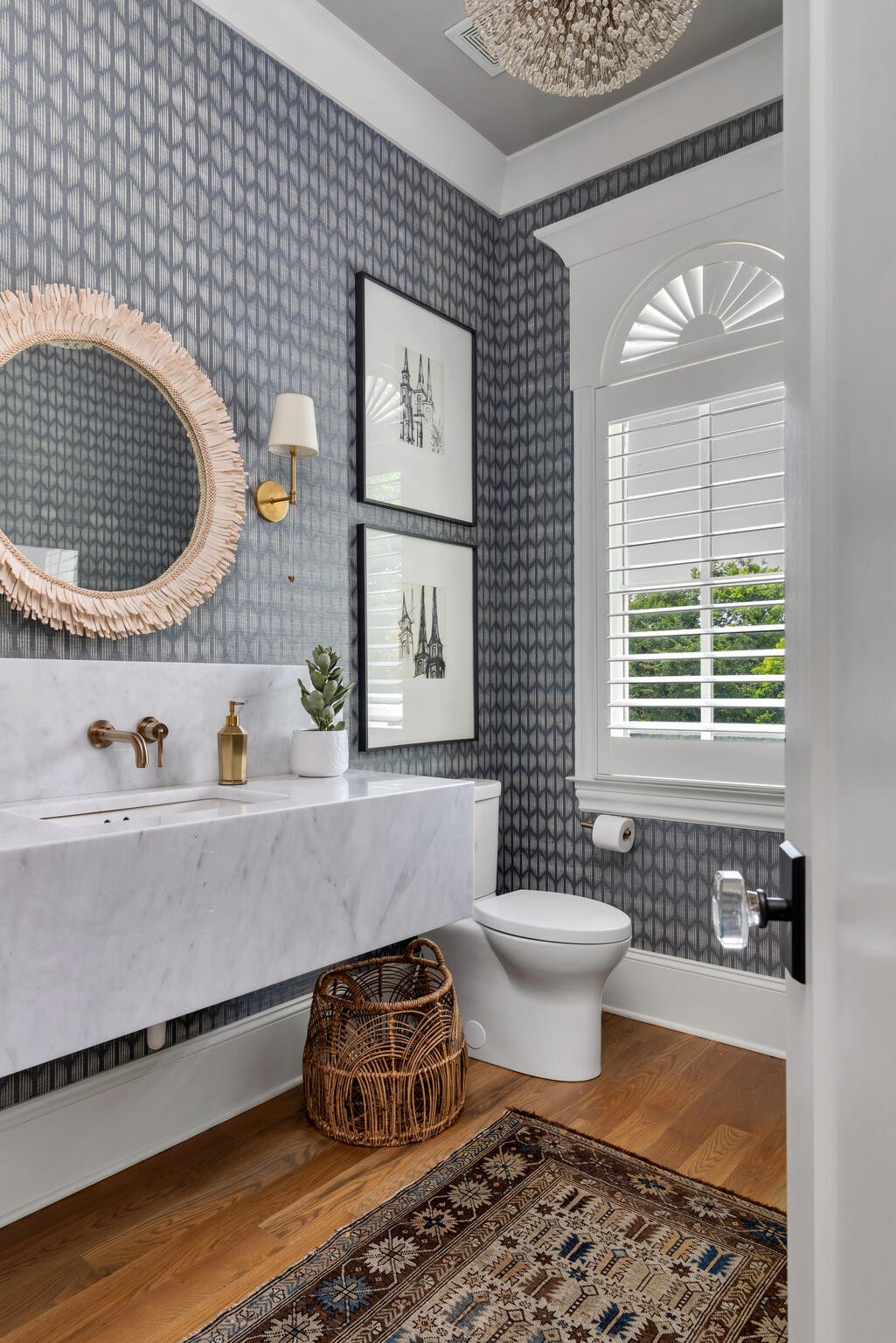 310 Lionheart Court Franklin, TN 37067 - Photo 24 of 67 a bathroom with a toilet a sink and mirror