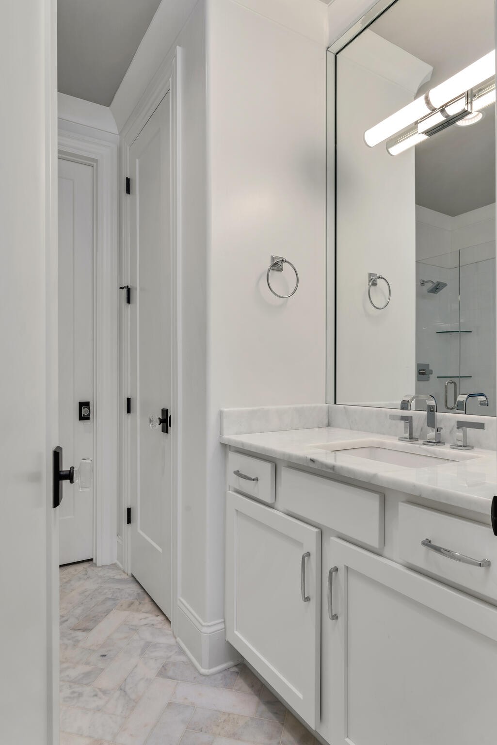 310 Lionheart Court Franklin, TN 37067 - Photo 42 of 67 a bathroom with a sink and a mirror