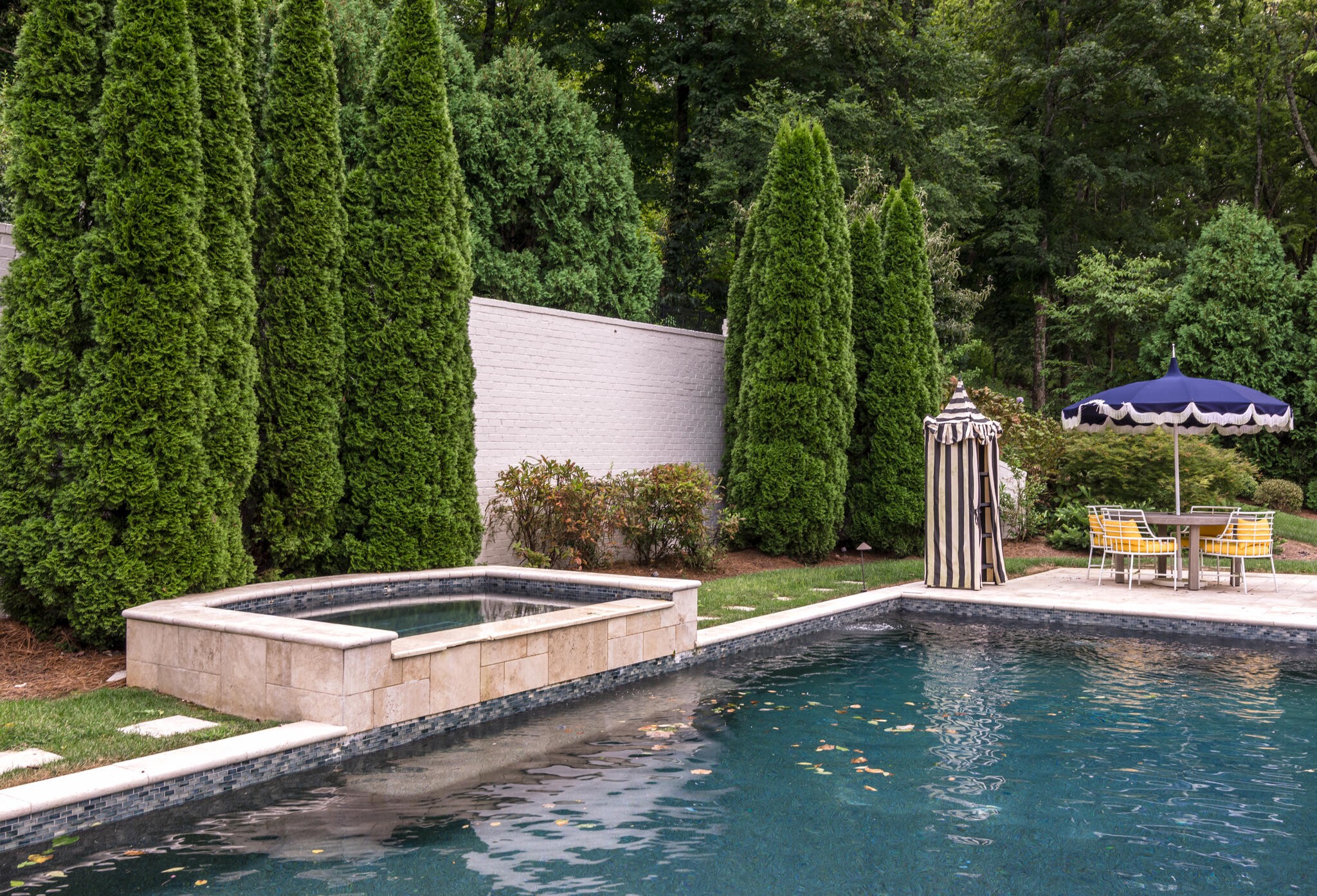 310 Lionheart Court Franklin, TN 37067 - Photo 50 of 67 a view of a swimming pool with a yard