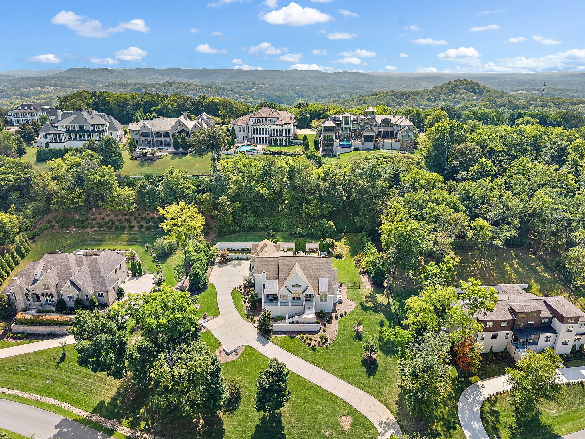 310 Lionheart Court Franklin, TN 37067 - Photo 60 of 67 an aerial view of multiple house