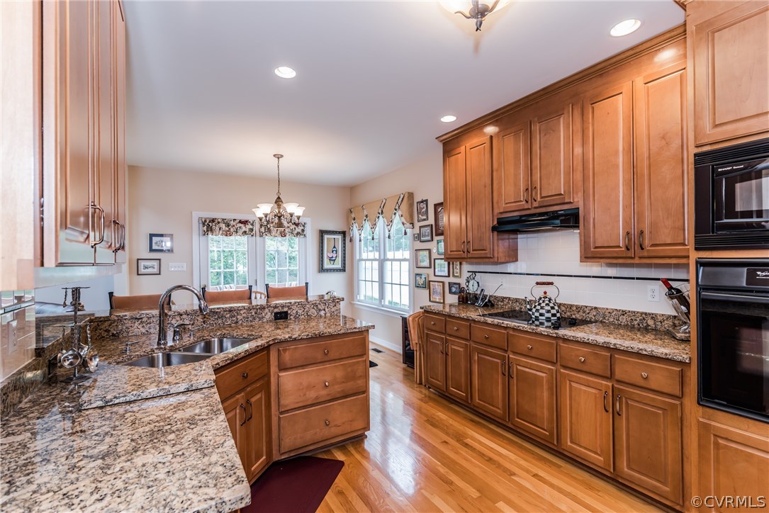 845 Club Ridge Court Chester, VA 23836 - Photo 23 of 37 a kitchen with granite countertop lots of counter top space