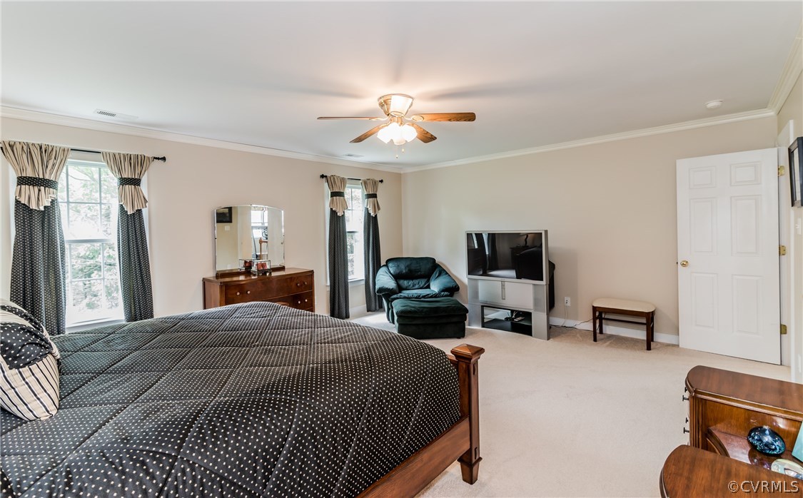 845 Club Ridge Court Chester, VA 23836 - Photo 33 of 37 a bedroom with a bed and furniture