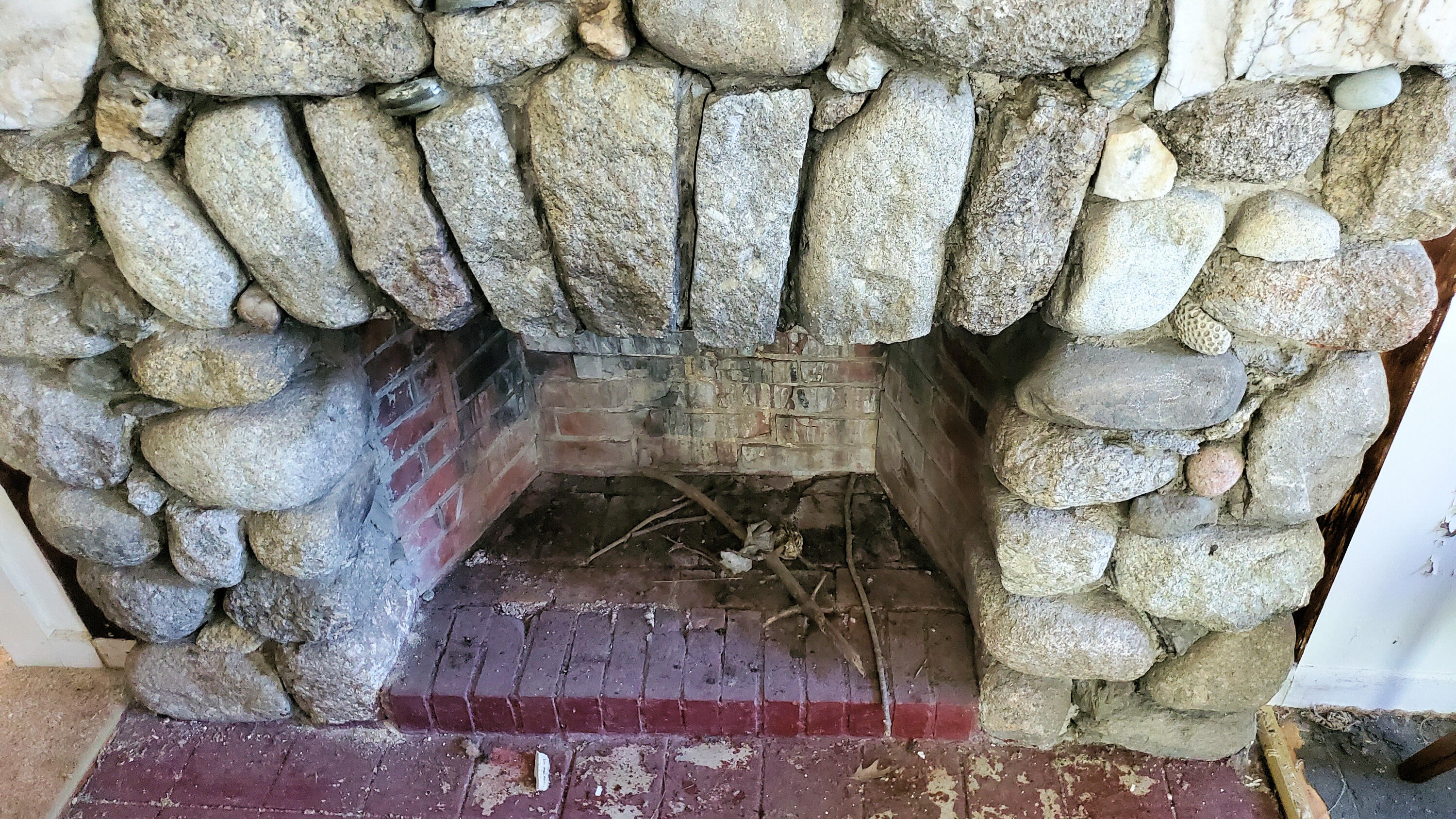 884 Surry Road Surry, ME 04684 - Photo 25 of 64 Fireplace in Common Room