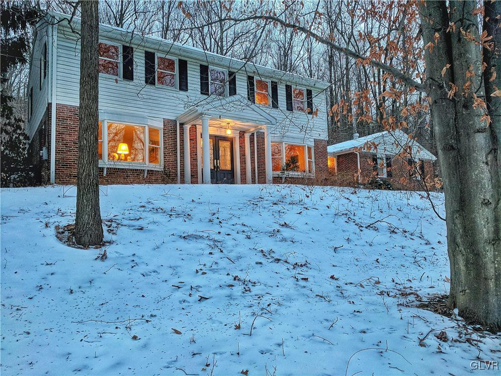 6901 Sell Road Zionsville, PA 18092 - Photo 2 of 33 Beautiful setting surrounded by mature woods.