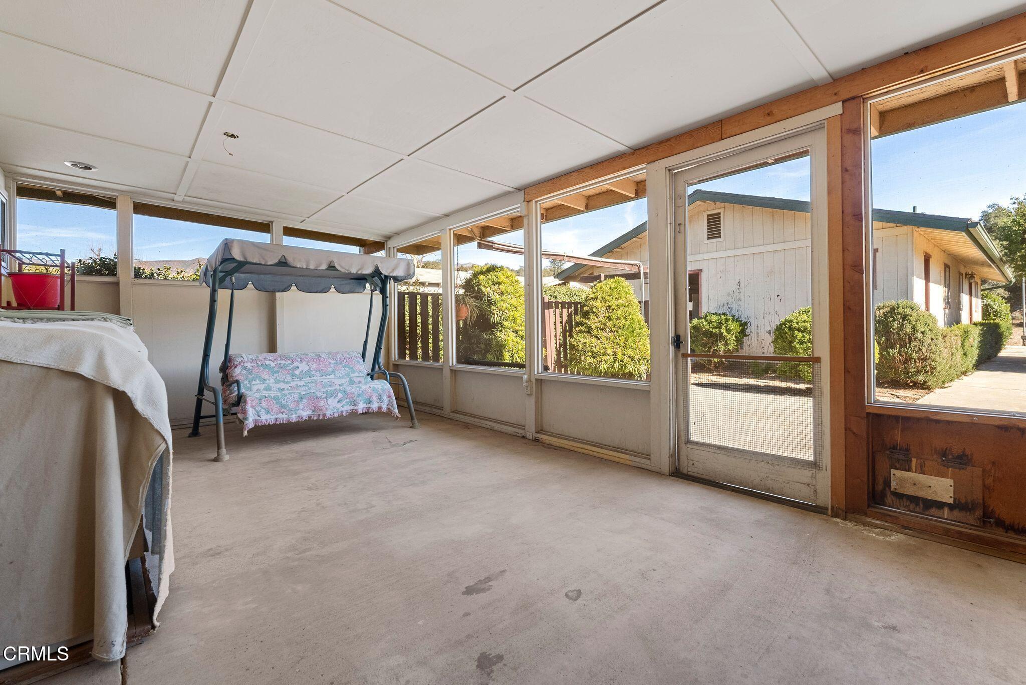 830 South Rice Road Ojai, CA 93023 - Photo 29 of 39 a view of a room with wooden walls