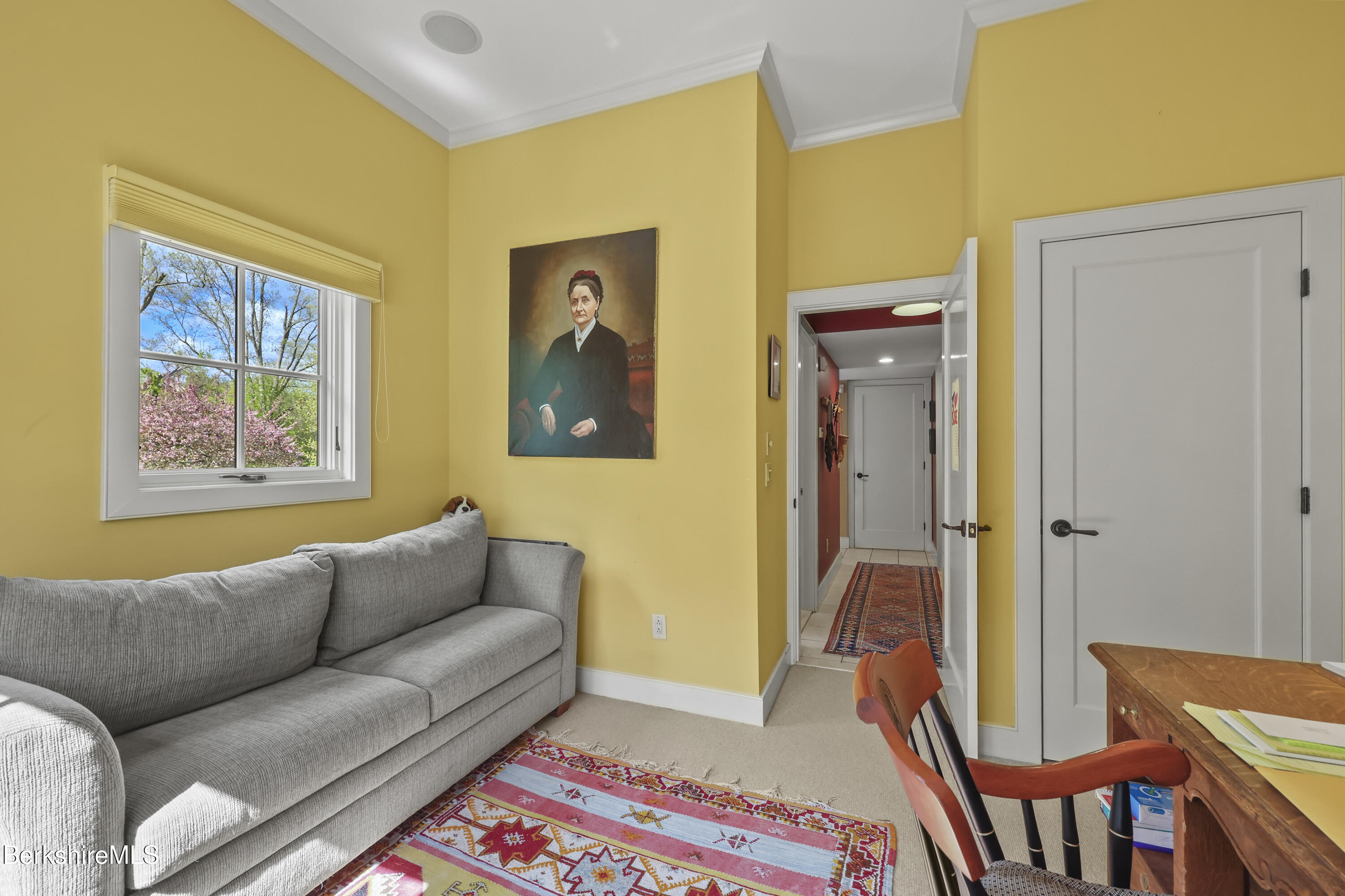 821 Pattison Road North Adams, MA 01247 - Photo 41 of 68 a living room with furniture and a baby crib