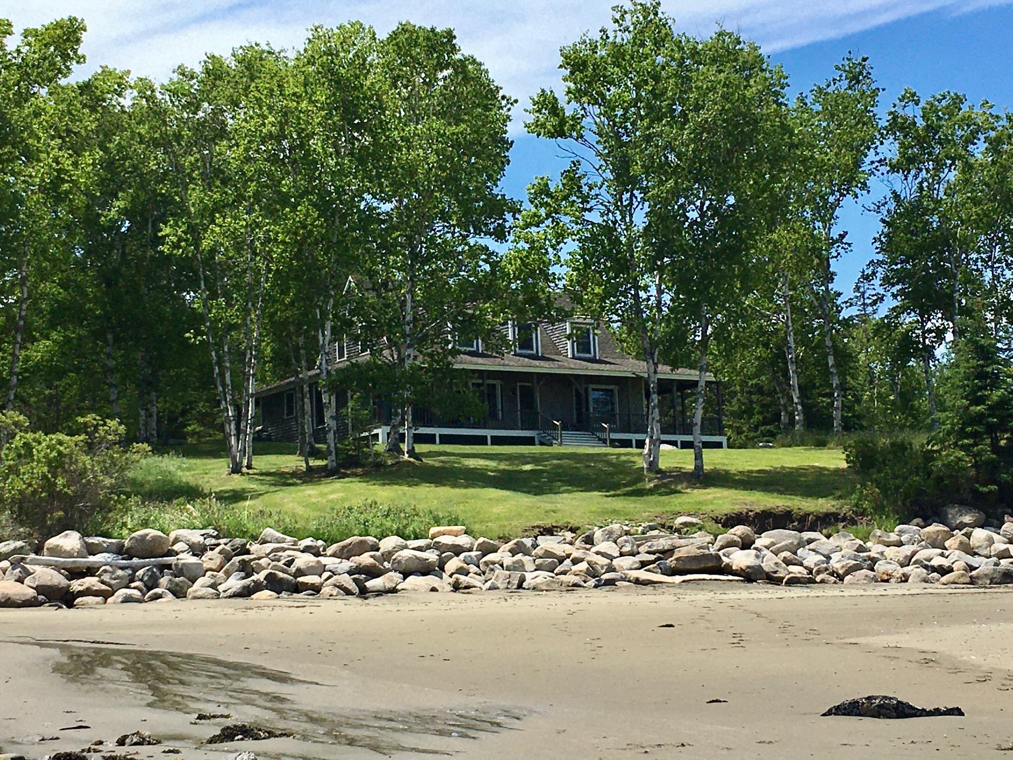 78 Pollys Cove Road Vinalhaven, ME 04863 - Photo 3 of 29 House and beach