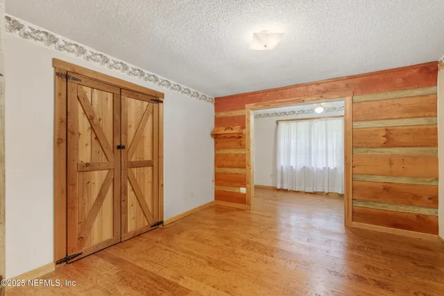 wooden floor in an empty room