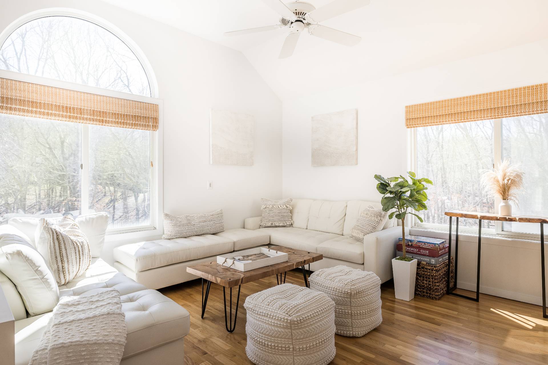 5 Wigwam View Lane East Hampton, NY 11937 - Photo 17 of 28 a living room with furniture and a large window