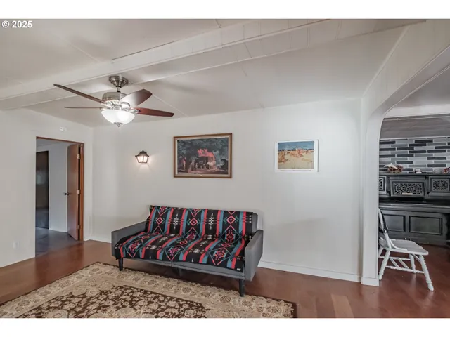 a front view of a building with entryway