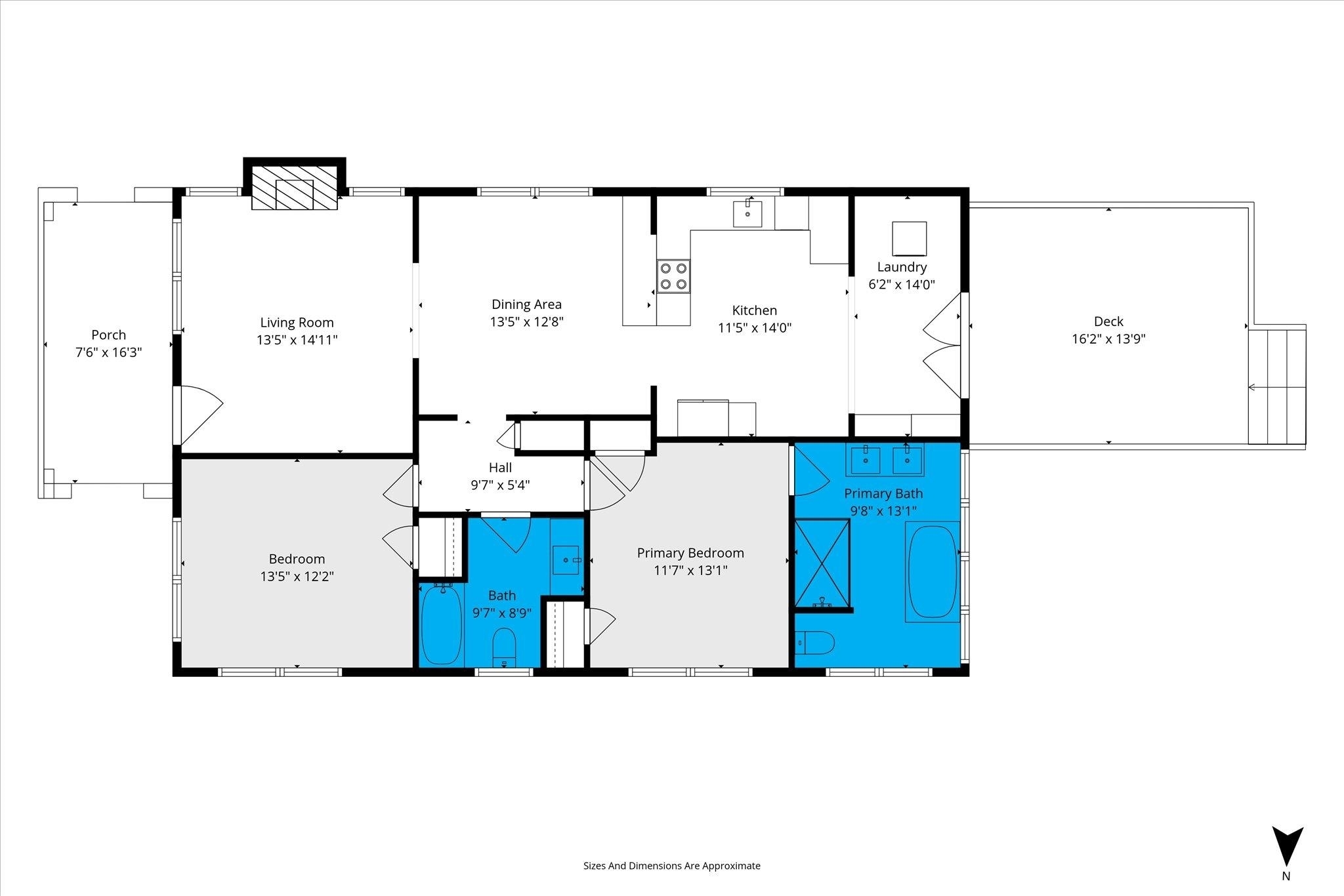 121 North Carlen Street Mobile, AL 36607 - Photo 21 of 21 View of property floor plan