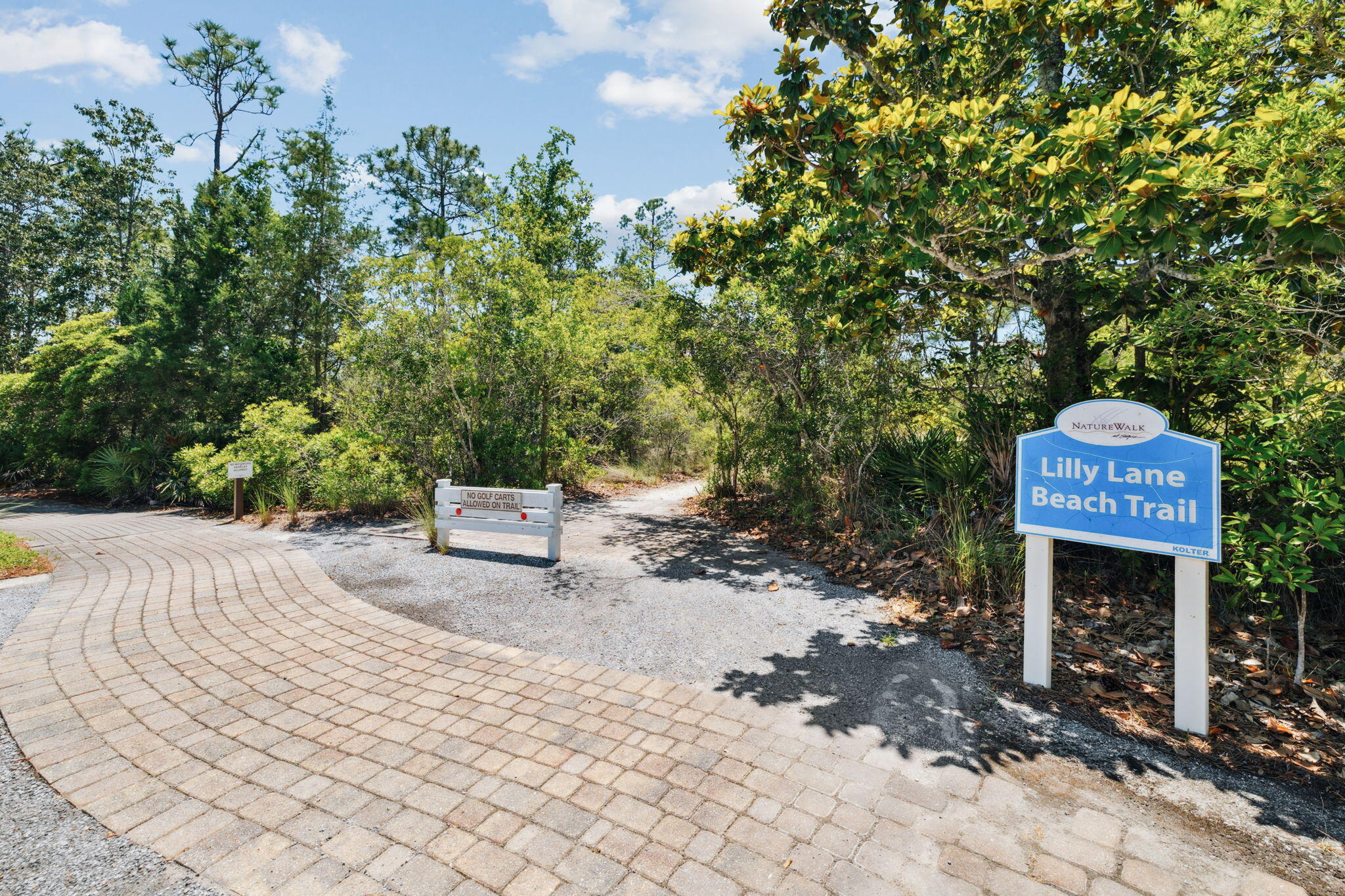844 Sandgrass Boulevard Santa Rosa Beach, FL 32459 - Photo 8 of 74 a sign board with a house and yard at the back
