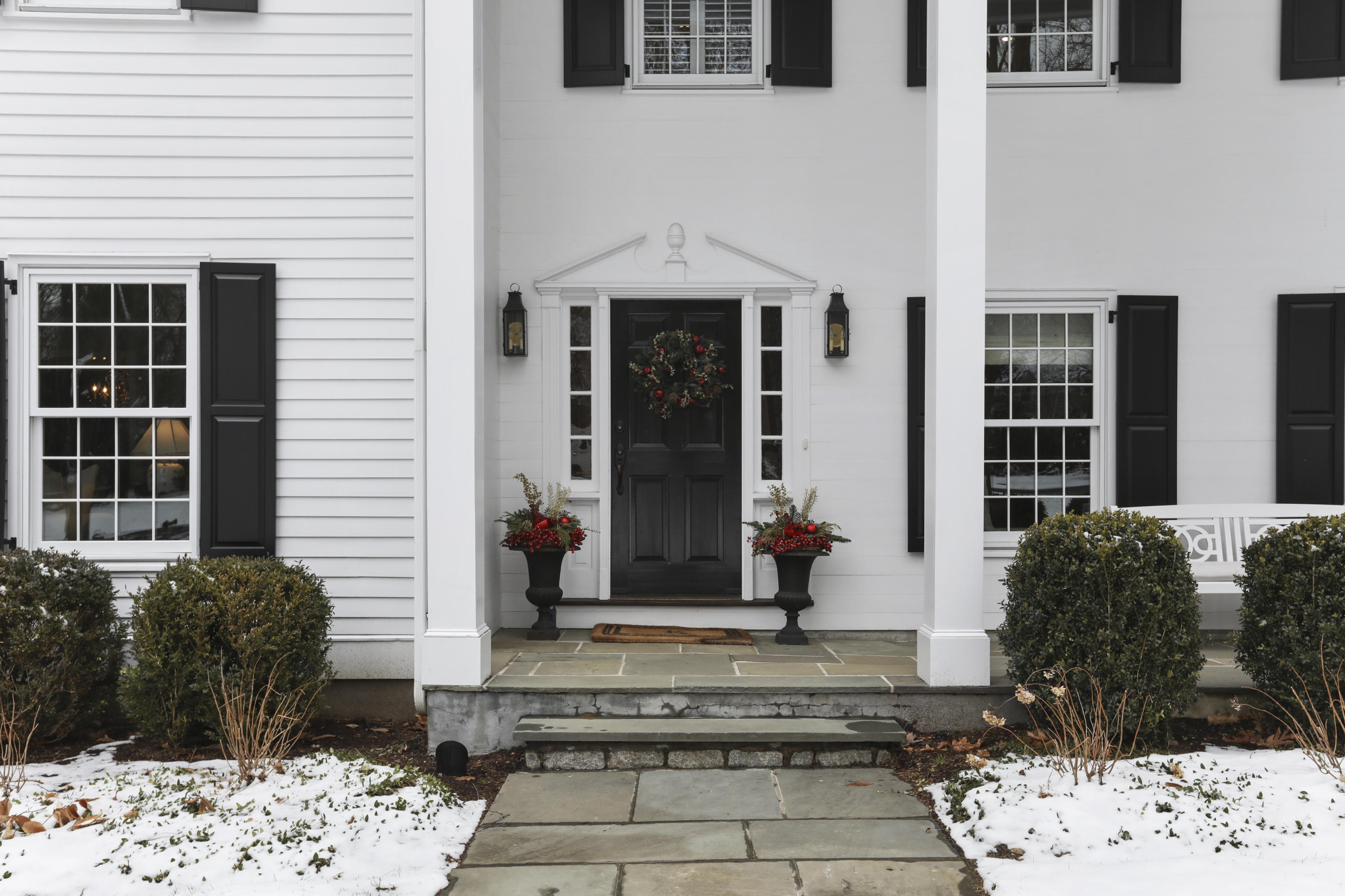27 Deepwood Road Darien, CT 06820 - Photo 6 of 48 a front view of a house