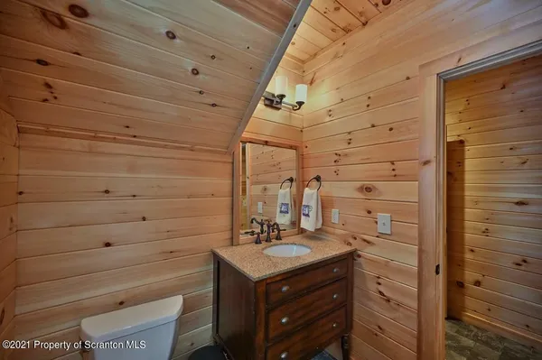 a view of a glass door with a glass door