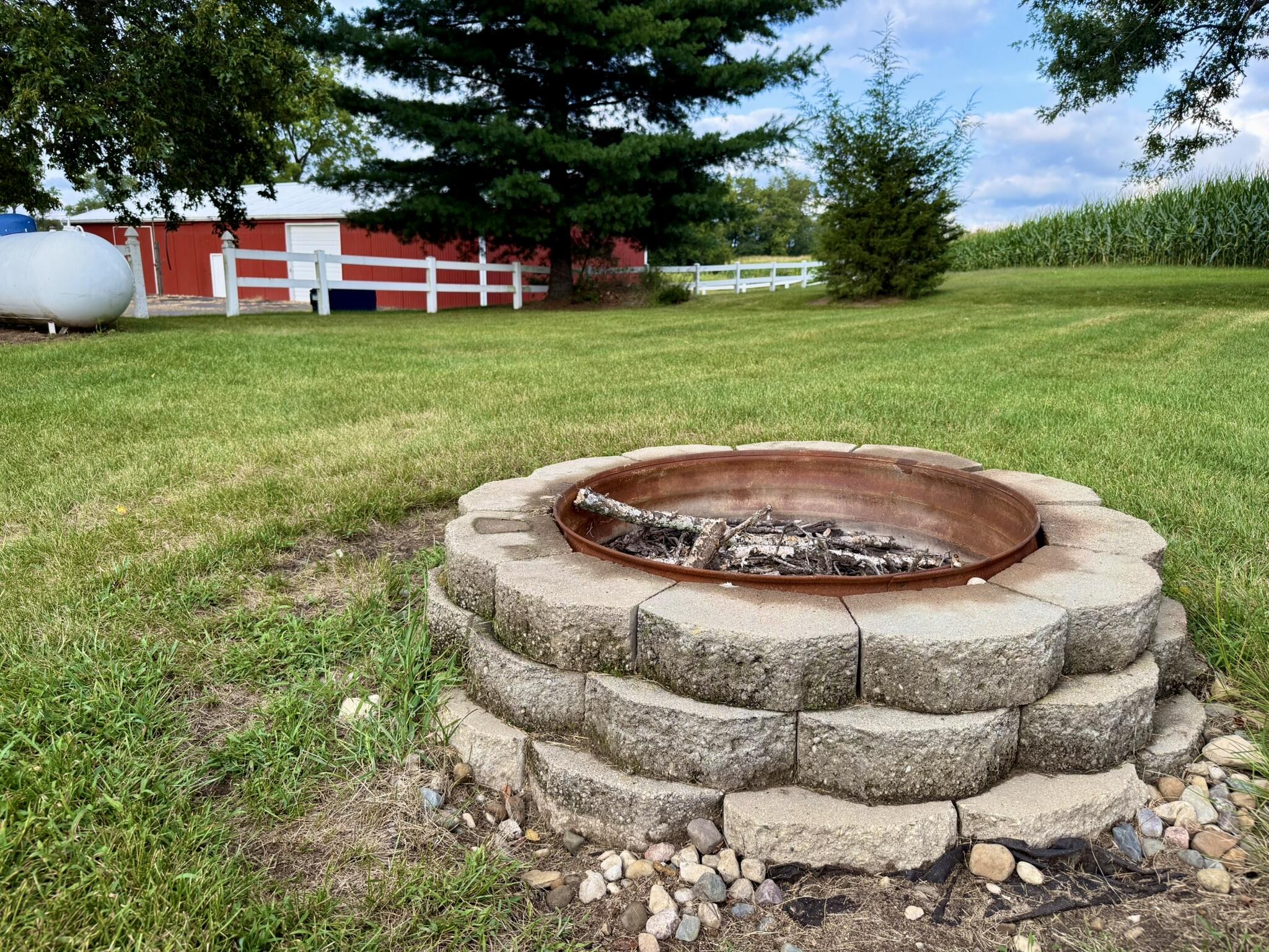9813 Peterson Road Brooklyn, MI 49230 - Photo 27 of 37 Fire Pit