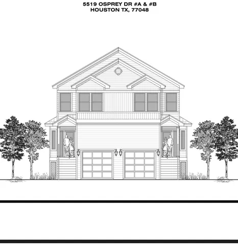 $660,000 | 5519 Osprey Drive, Unit A/B, Houston, TX 77048