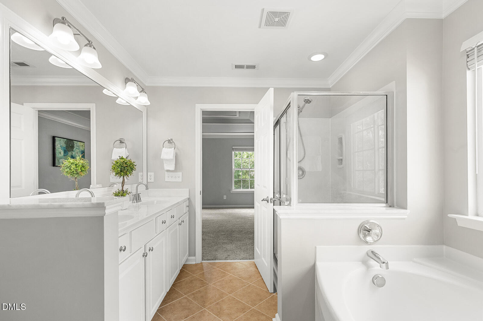 860 Stackhurst Way Wake Forest, NC 27587 - Photo 18 of 30 Luxurious primary bathroom