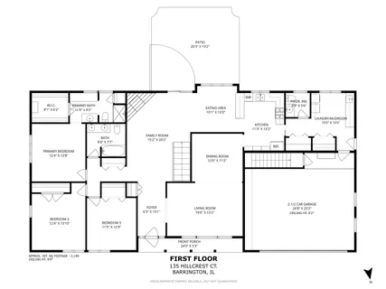 $699,000 | 135 Hillcrest Court, Barrington, IL 60010