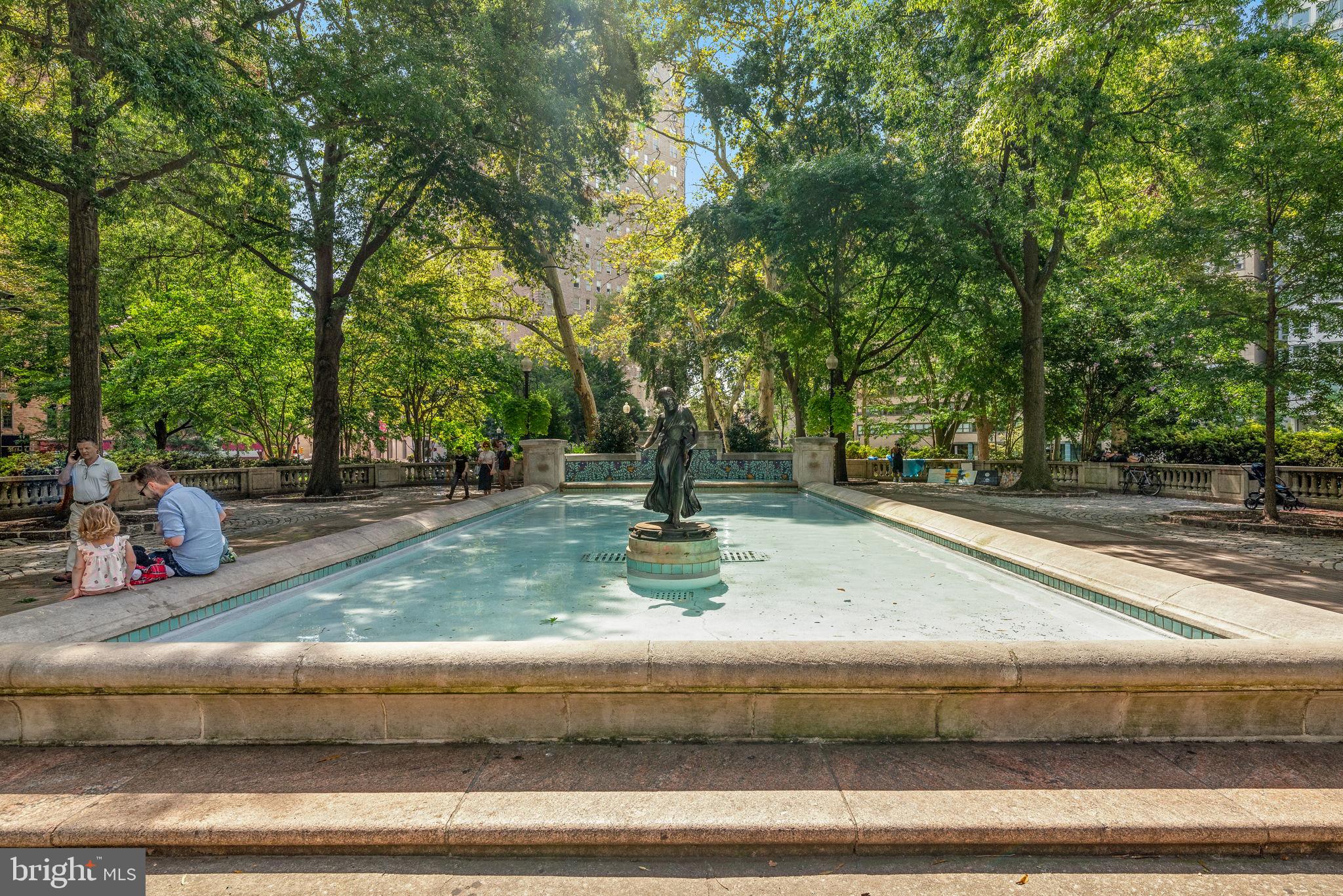 202 West Rittenhouse Square, Unit 1809 Philadelphia, PA 19103 - Photo 33 of 34 Rittenhouse Fountain