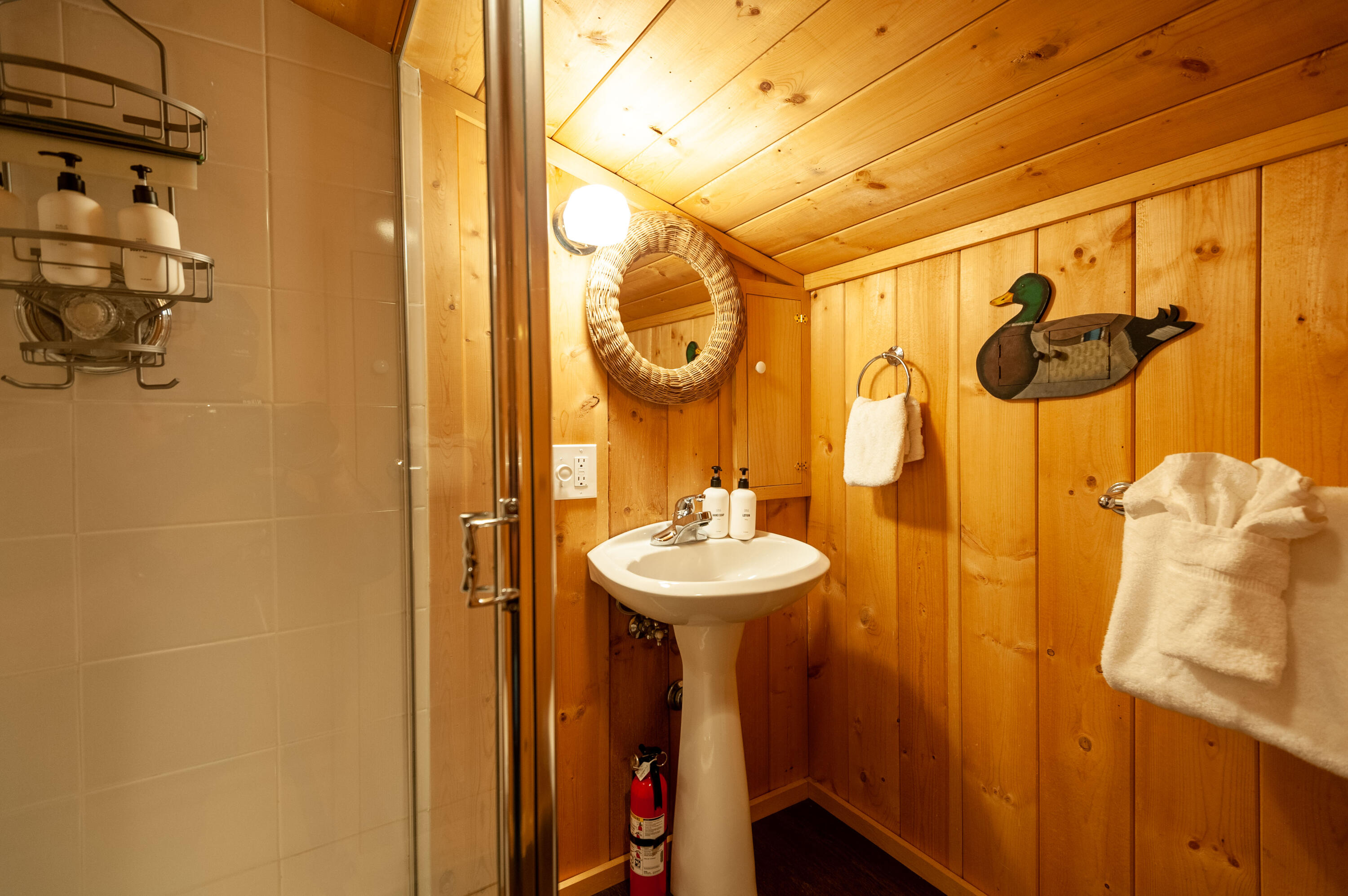 644 Cedar Lane Twin Peaks, CA 92391 - Photo 25 of 41 a bathroom with a sink and mirror