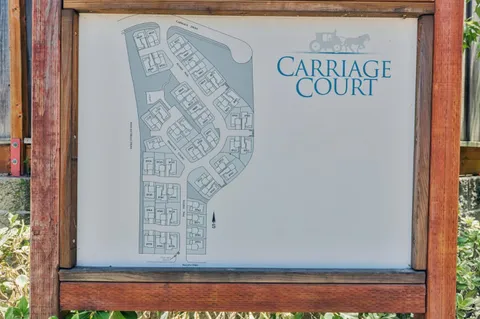 a close up of a sign